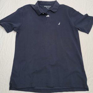 Nautica Navy Blue Polo Shirt